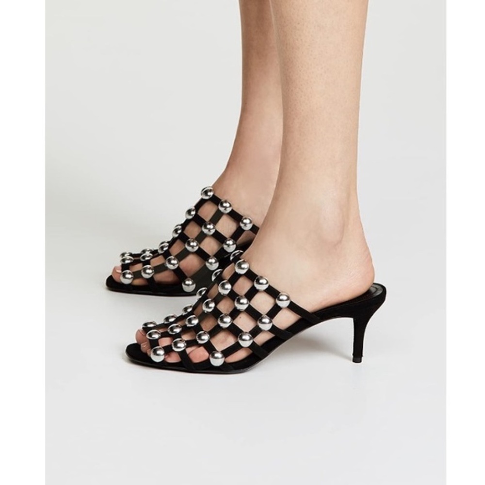 Alexander Wang Black Studded Women's Heels